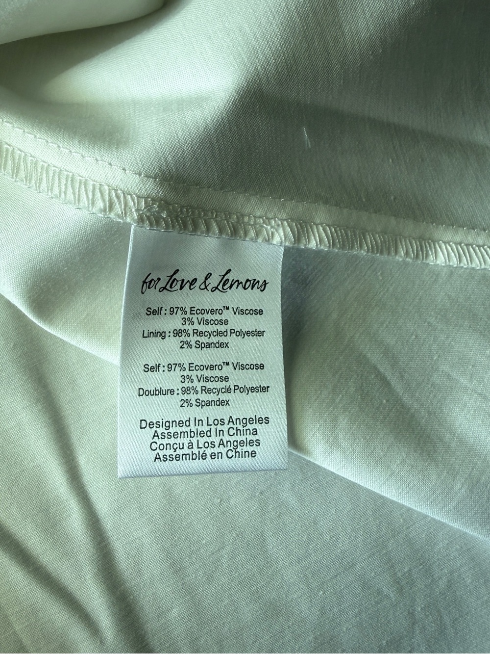 For Love and Lemon Jessie Corset Bodice Dress with Bow Shoulder Tie - Picture 8 of 8